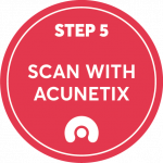 Scan regularly (with Acunetix)
