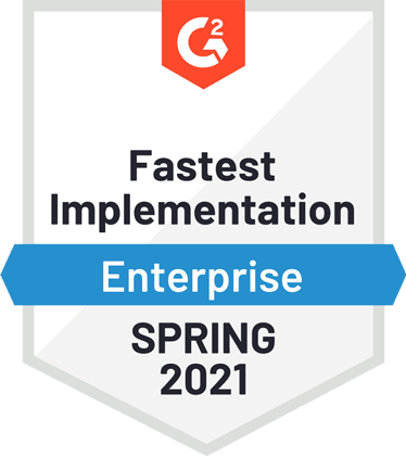 g2 fastest implementation 2021