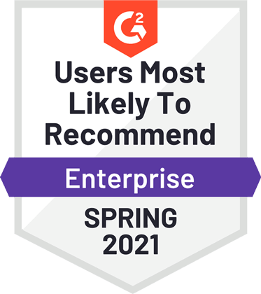 g2 users most likely to recommended