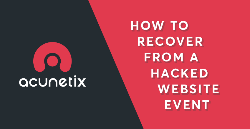 How to Recover From a Hacked Website Event