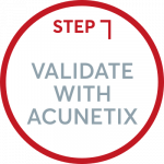 validate with acunetix
